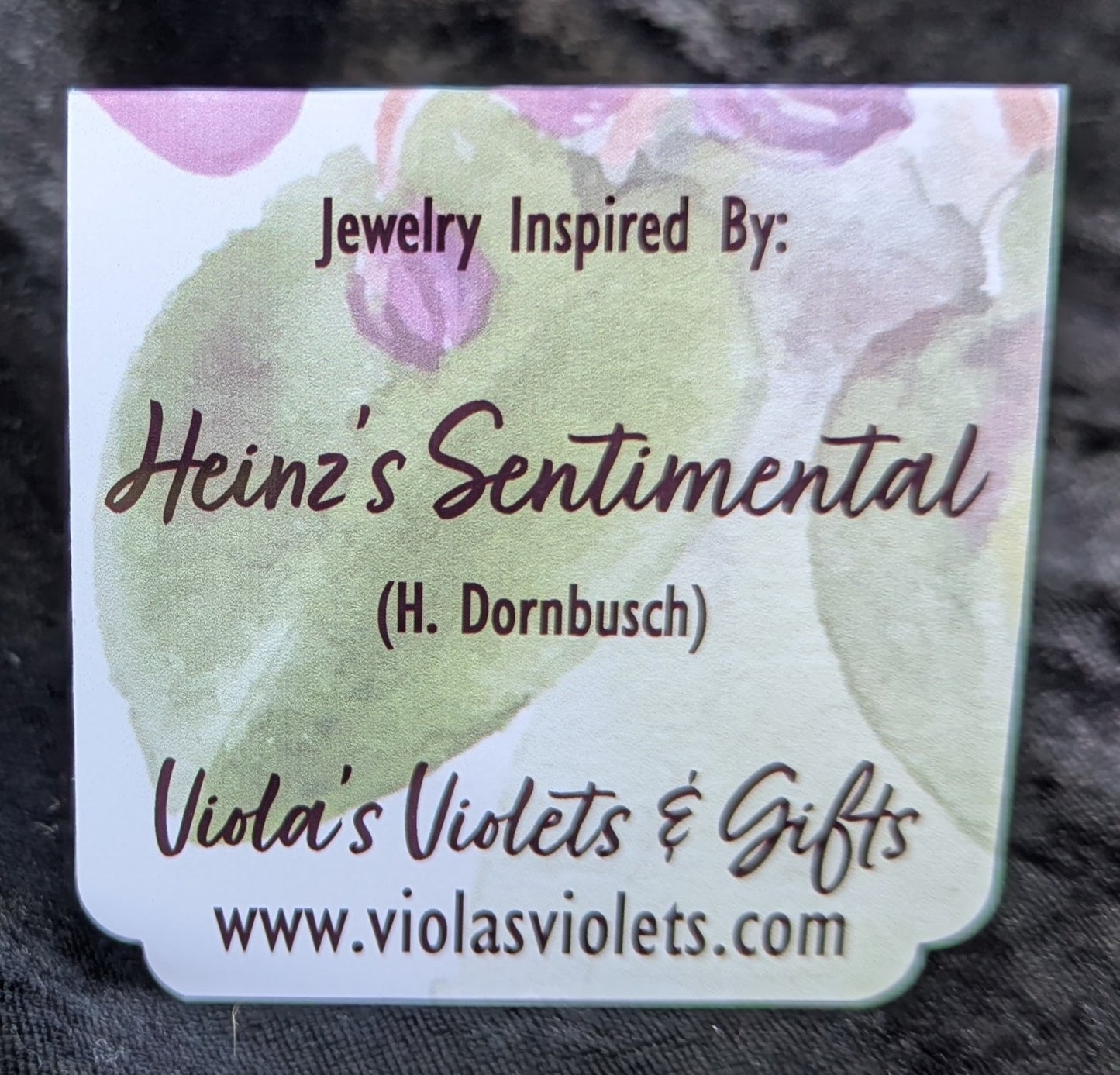 Heinz's Sentimental Earrings