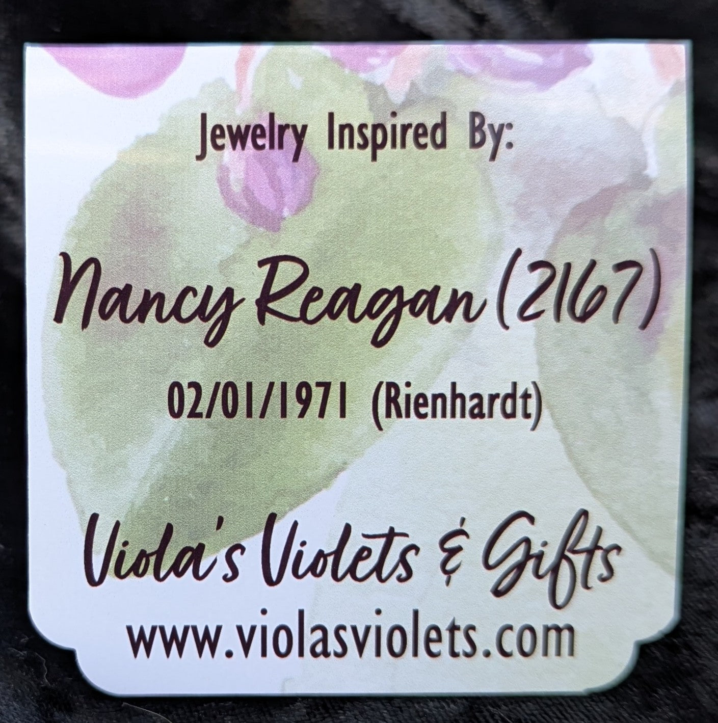Nancy Reagan Earrings
