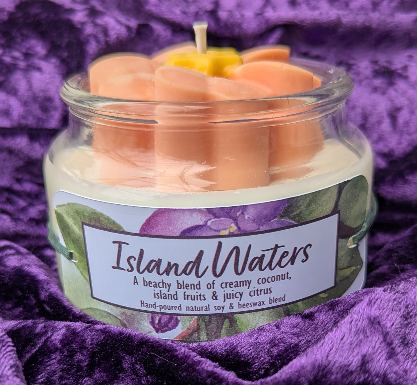 Island Waters African Violet Candle, 10oz