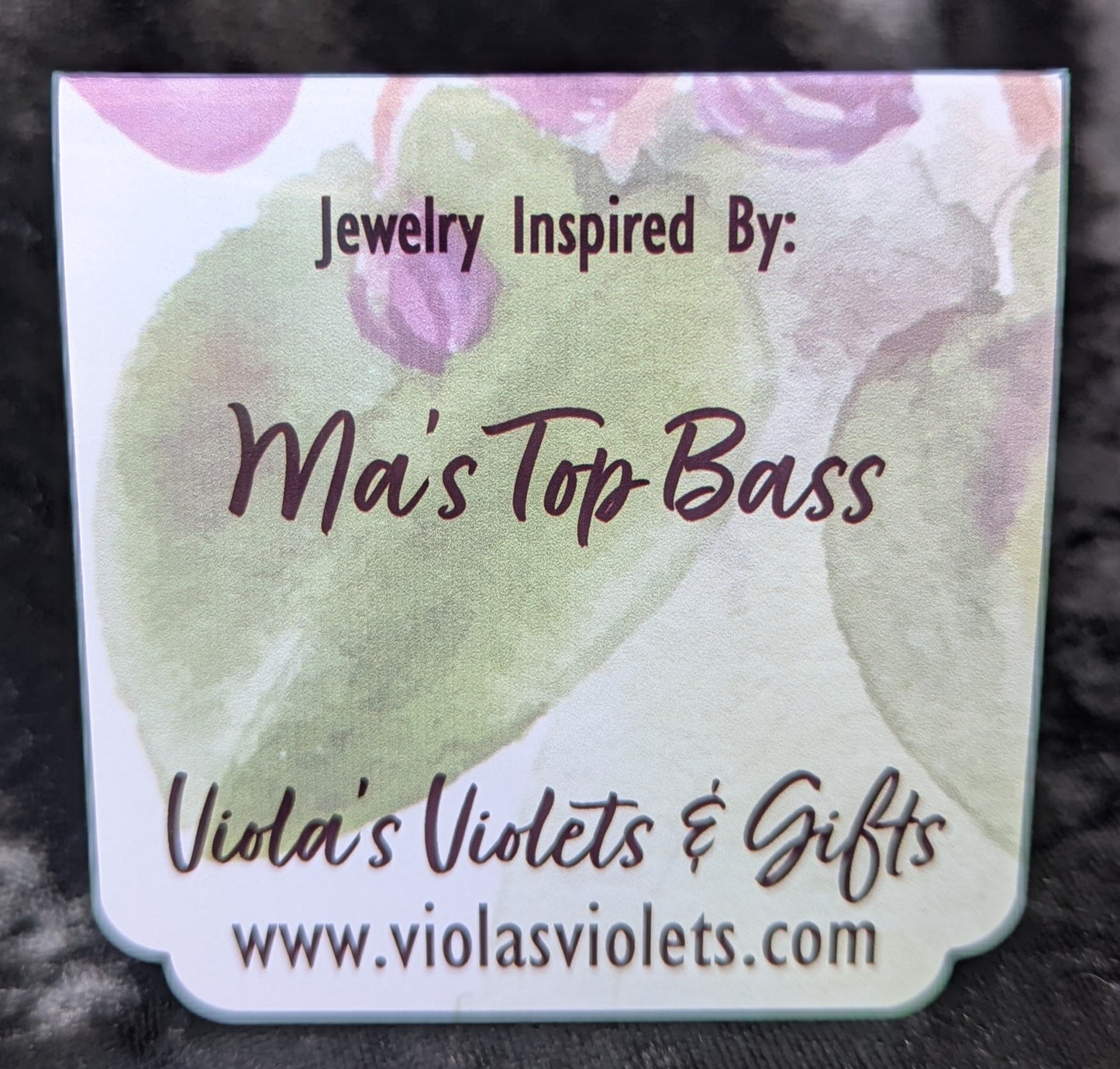 Ma's Top Bass Earrings