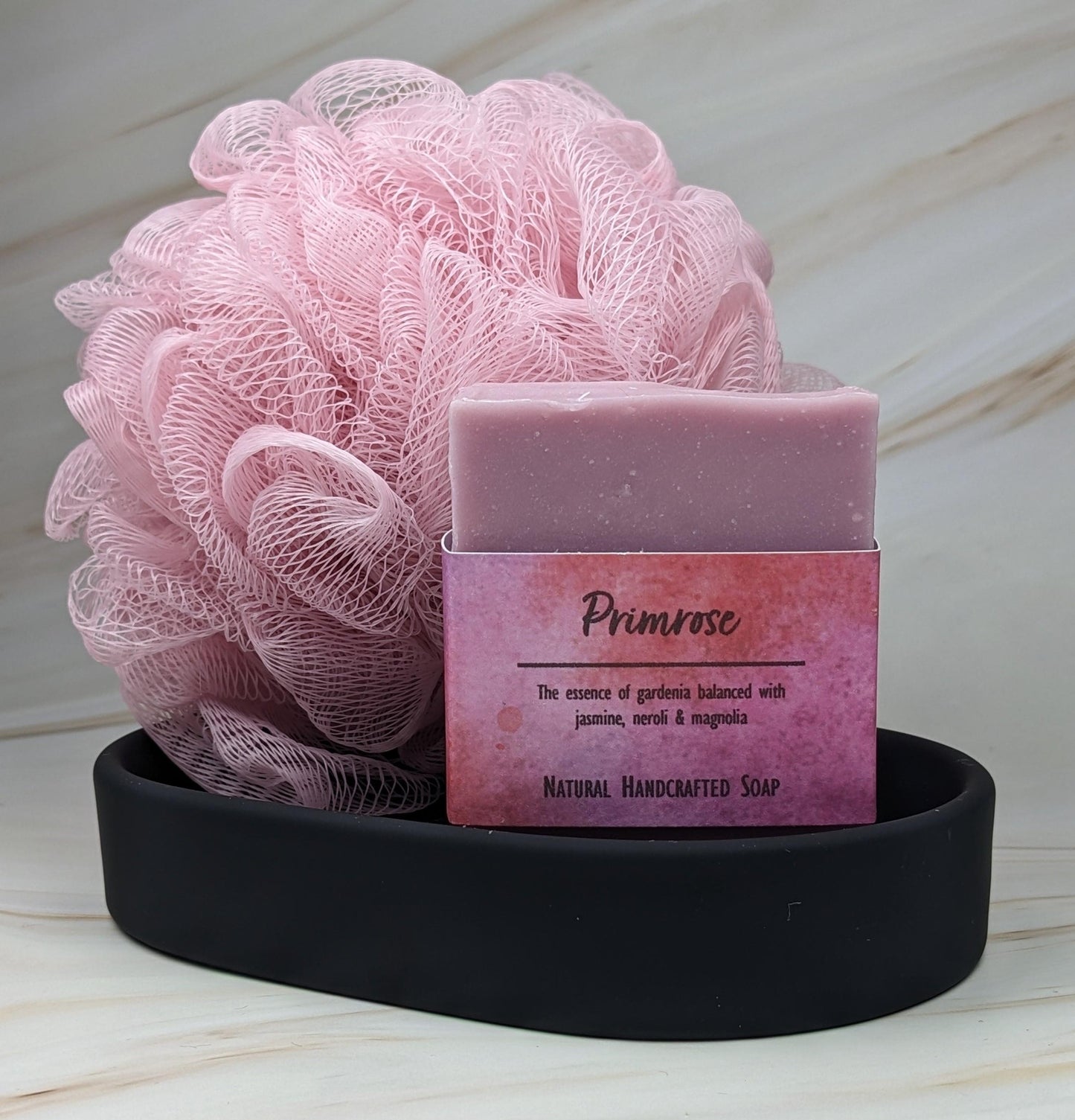 African violet soap natural handcrafted with gardenia jasmine neroli magnolia