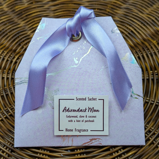 African violet scented sachet